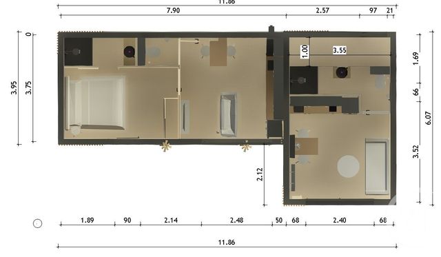 immeuble à vendre - 68.0 m2 - COULOUNIEIX CHAMIERS - 24 - AQUITAINE - Century 21 Mazaudon Immobilier